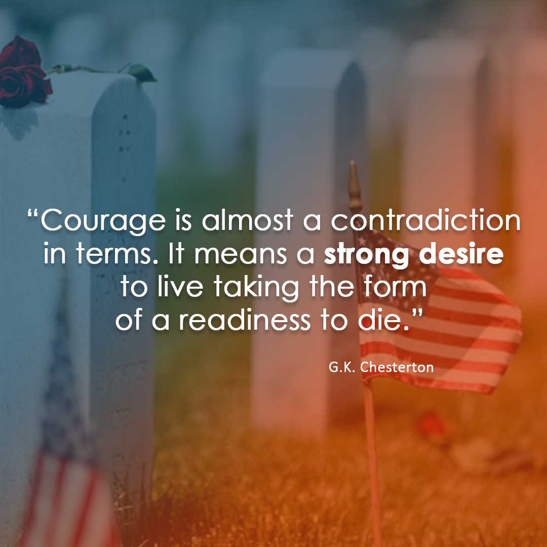 Memorial day quotes - G.K. Chesterton